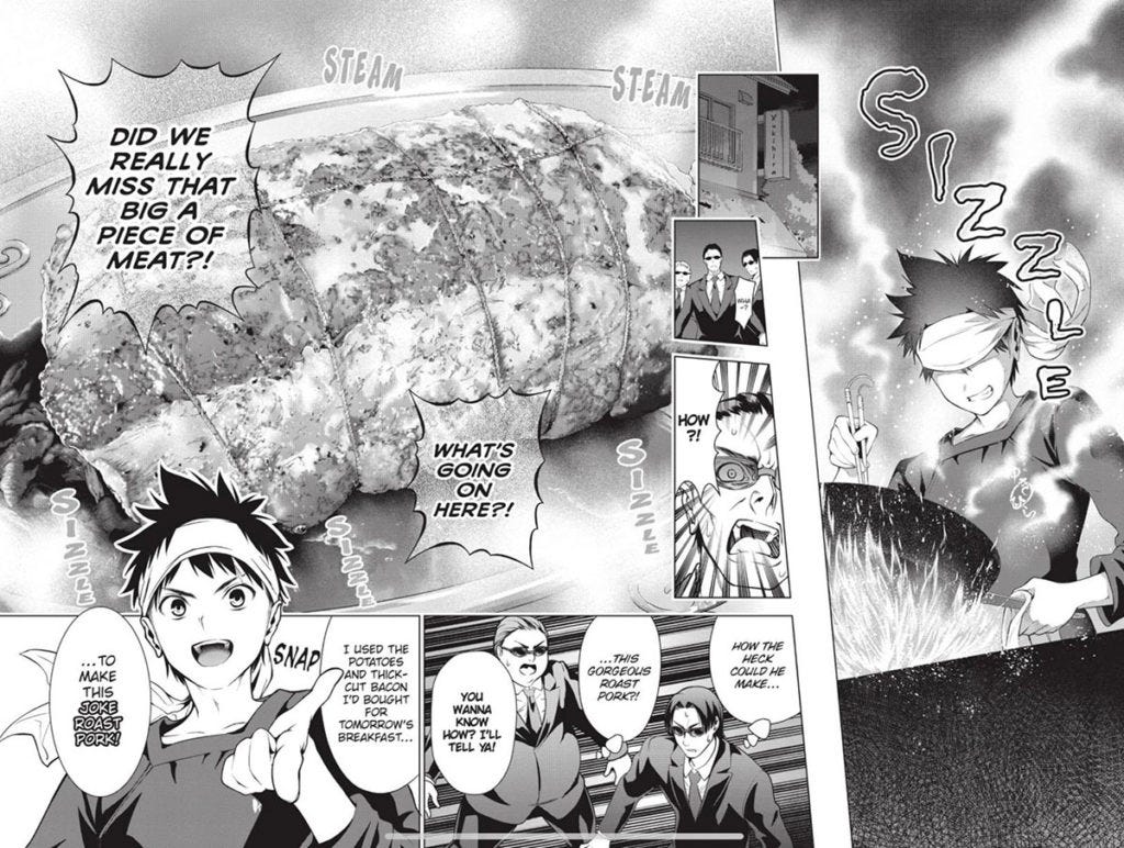 Food Wars! Shokugeki no Souma (Pilot) Manga