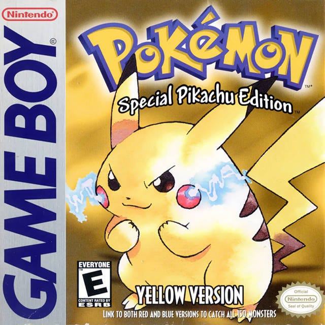 Playing one of my favorites, pokemon yellow. : r/Gameboy