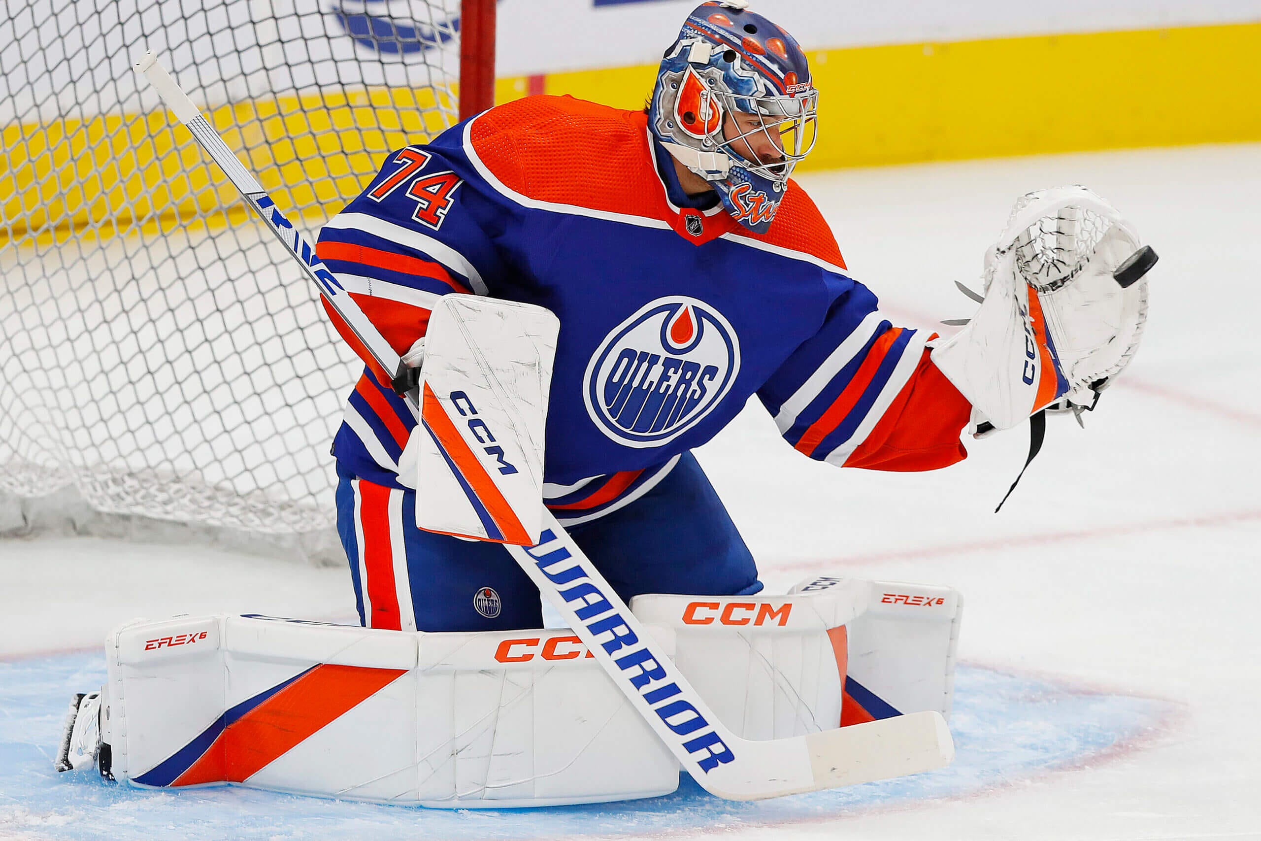 Oilers reveal Jack Campbell's new goalie mask and pads - OilersNation