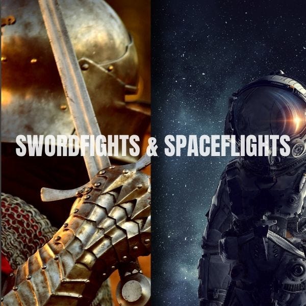 Artwork for Swordfights & Spaceflights