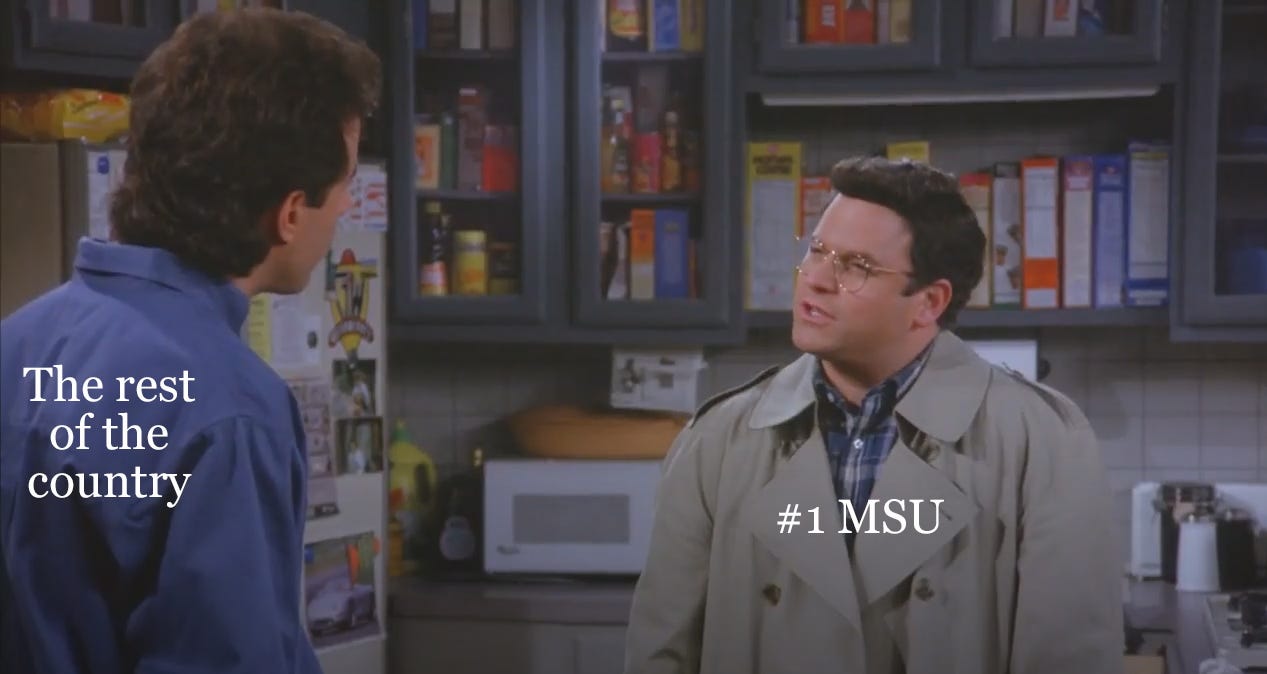 COLUMN: George Costanza is definitely a Mississippi State fan