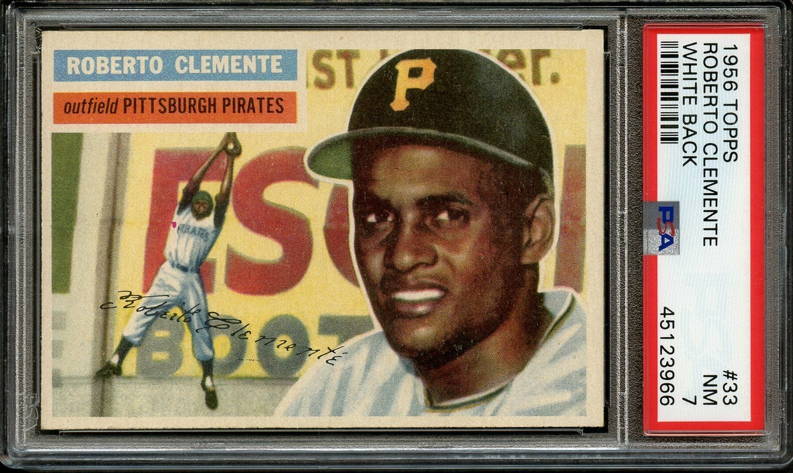21 Roberto Clemente Pittsburgh Pirates 1995 1972 Signatures Thank