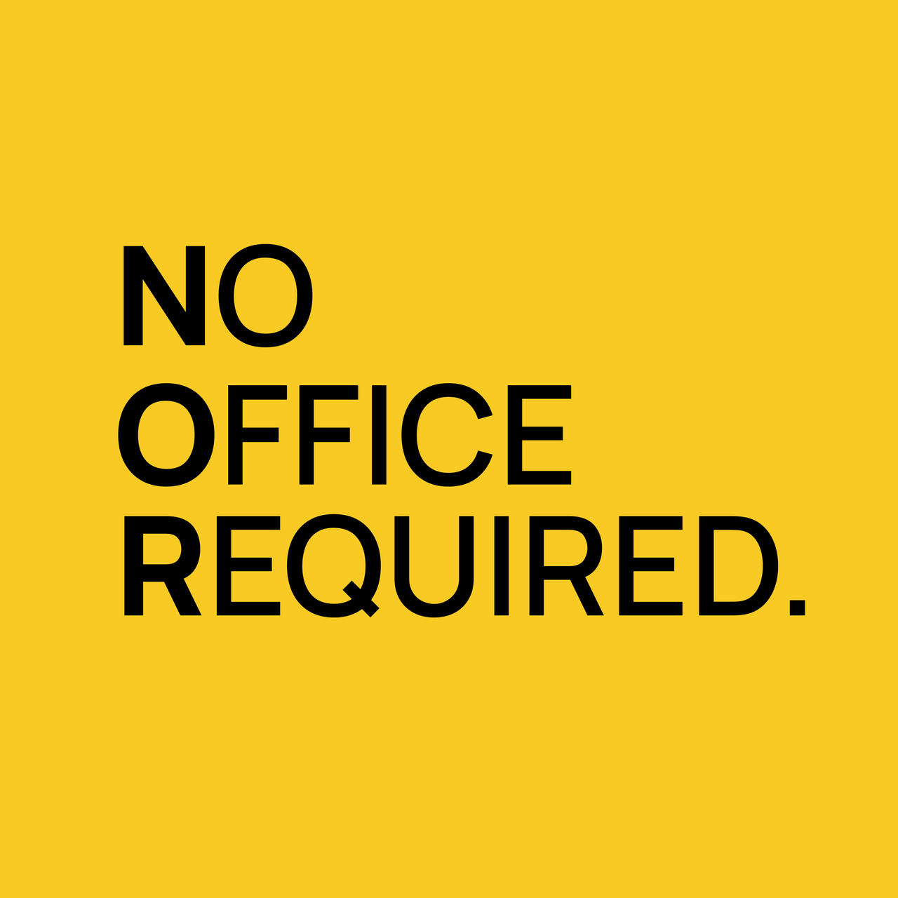 Artwork for No Office Required