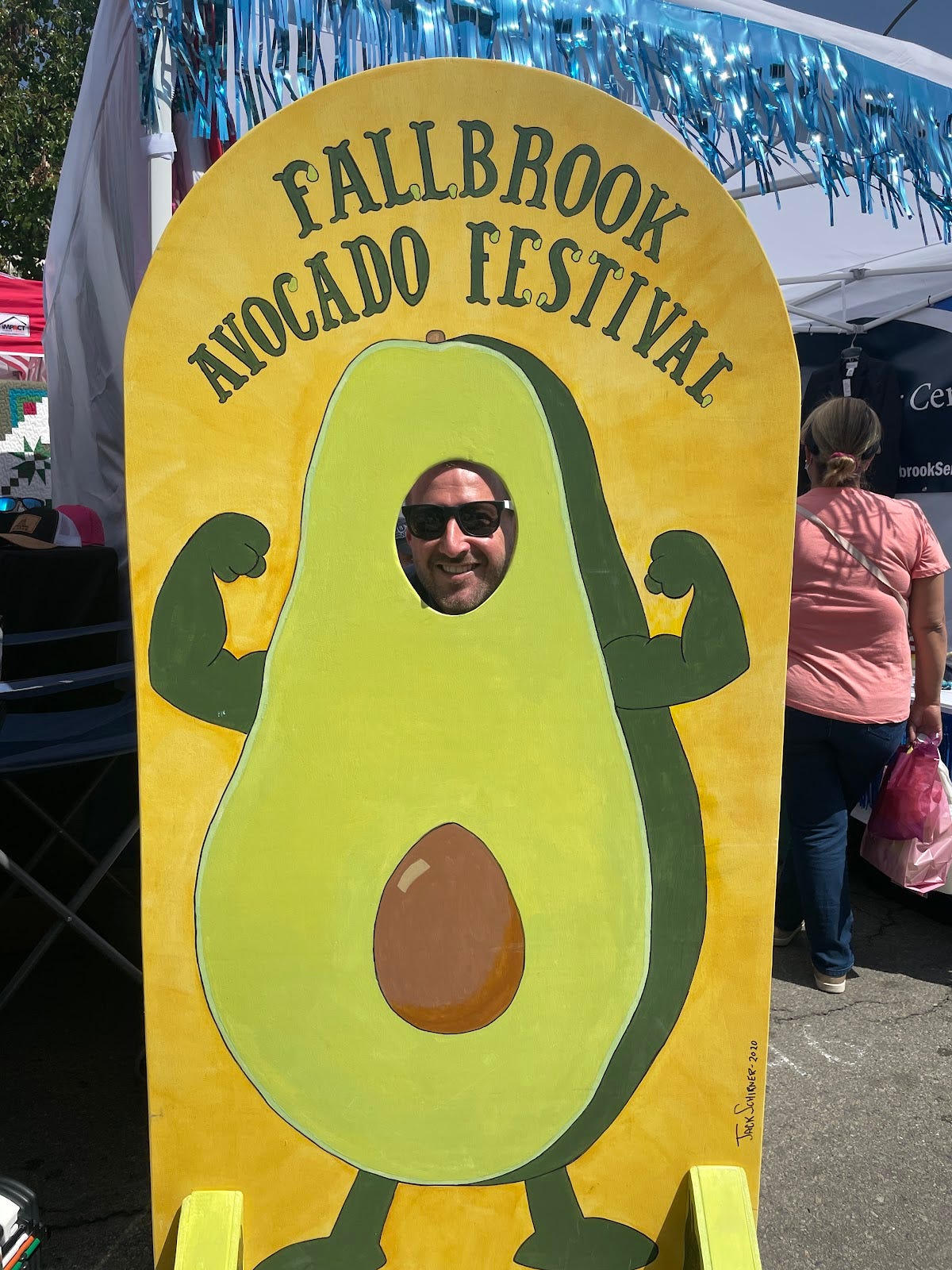 Festival shower spy