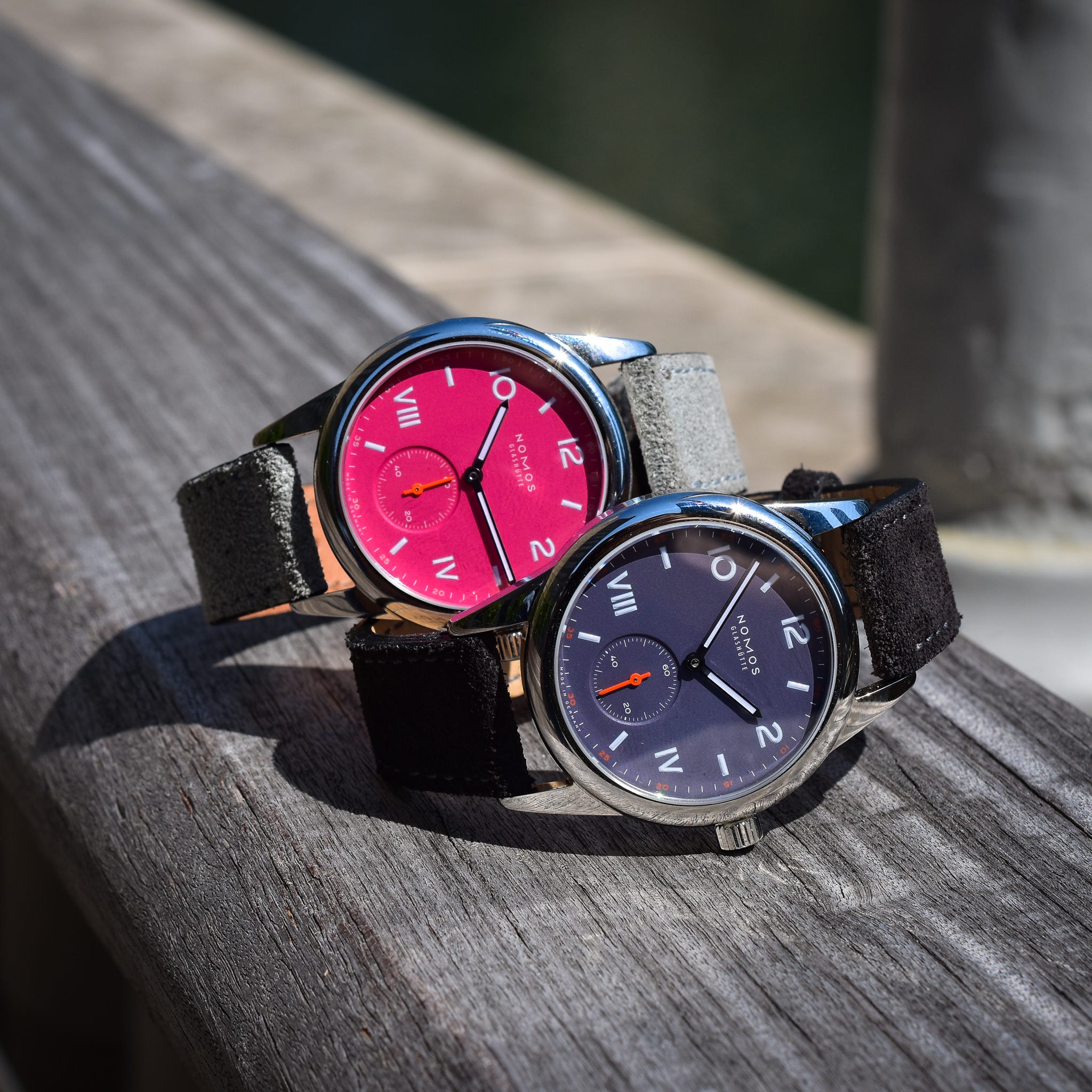 Hands-On: Nomos Club Campus in Pink and Purple