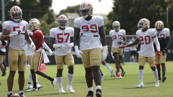 Defensive lineman Javon Kinlaw, 49ers' top pick, receives rave reviews