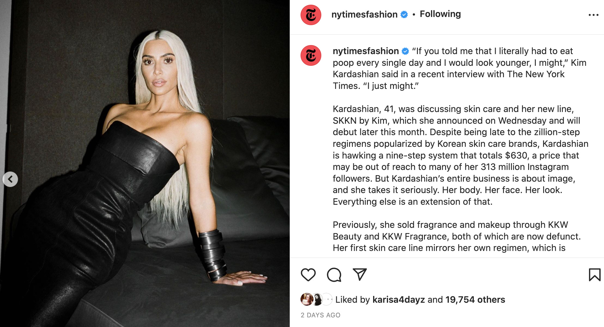 Kim Kardashian 'breaks website records with the launch of her SKIMS  menswear line - earning millions of dollars in just FIVE MINUTES
