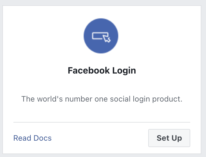 Setup Facebook Social Login