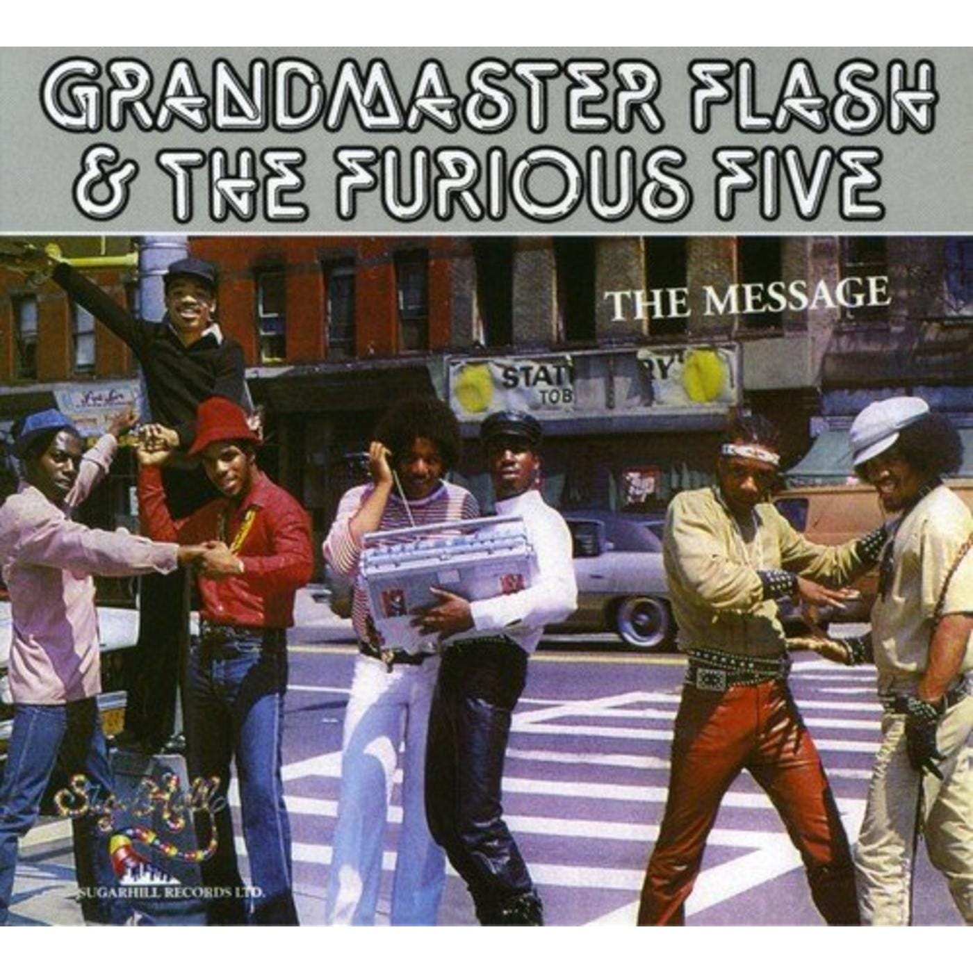 GRANDMASTER FLASH & FURIOUS FIVE greatest message's ( hip hop )