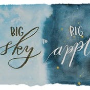 Big Sky to Big Apple logo