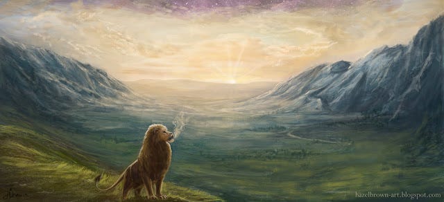 Aslan and the Risen Victory – That's What I'm Tolkien About