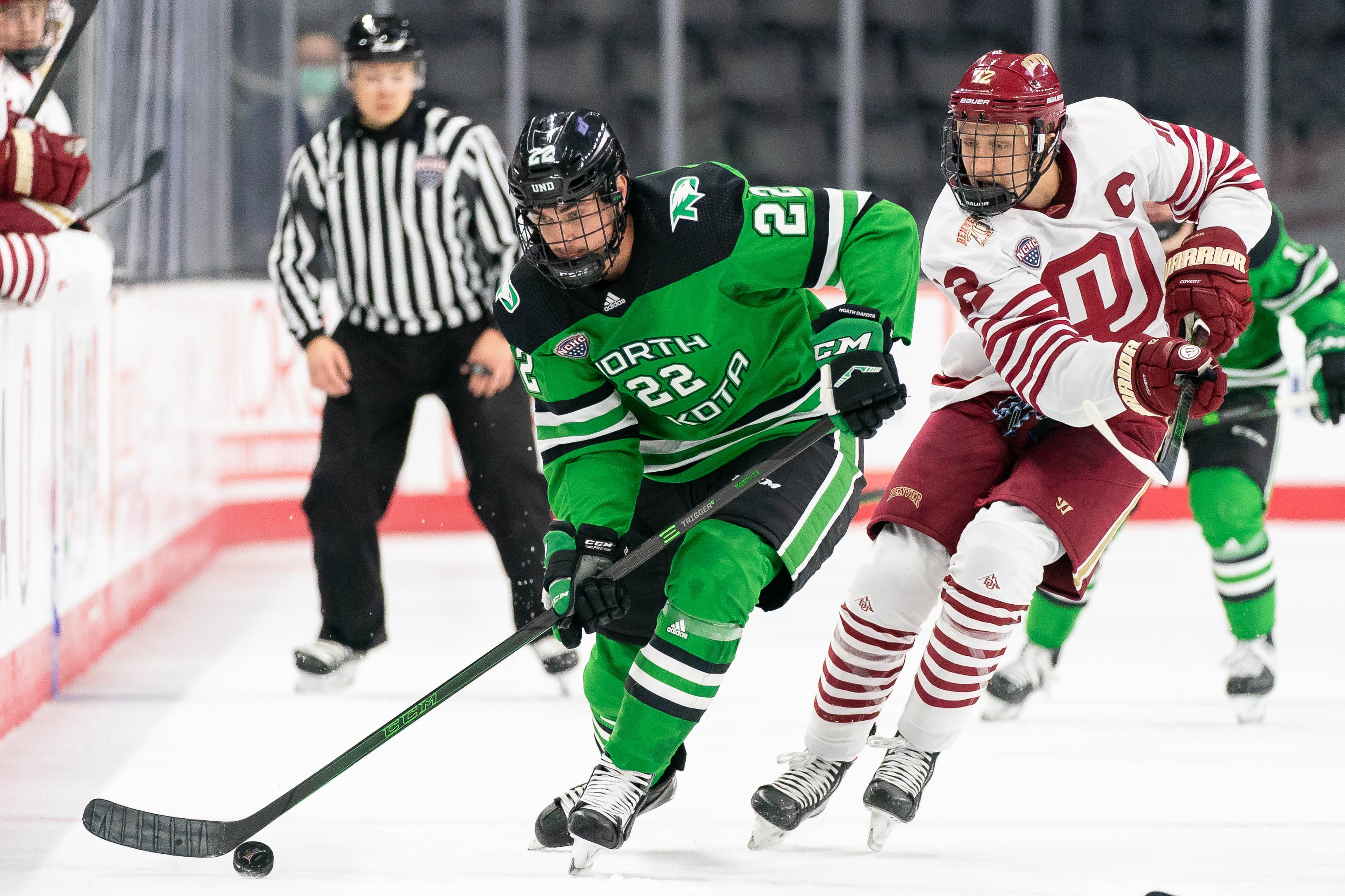 Riese Gaber named captain of University of North Dakota hockey