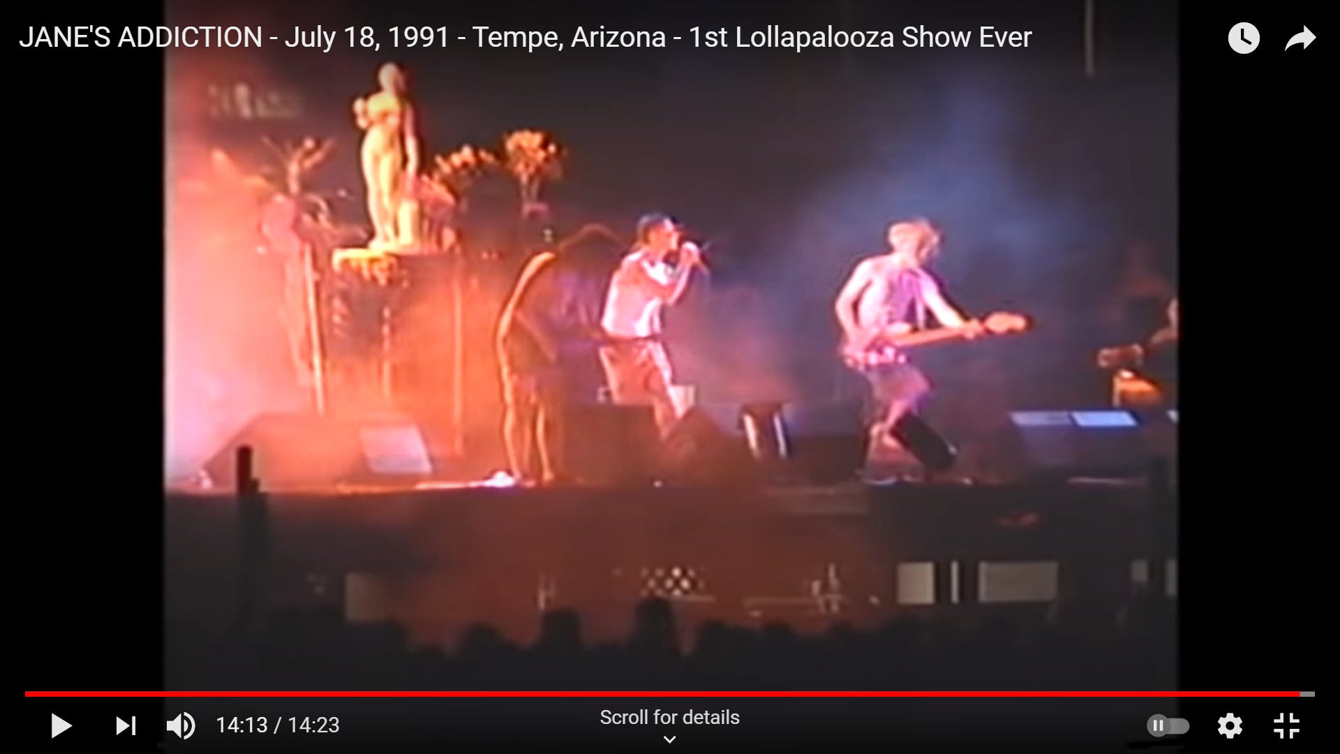 Lollapalooza: The First Show of the First Tour