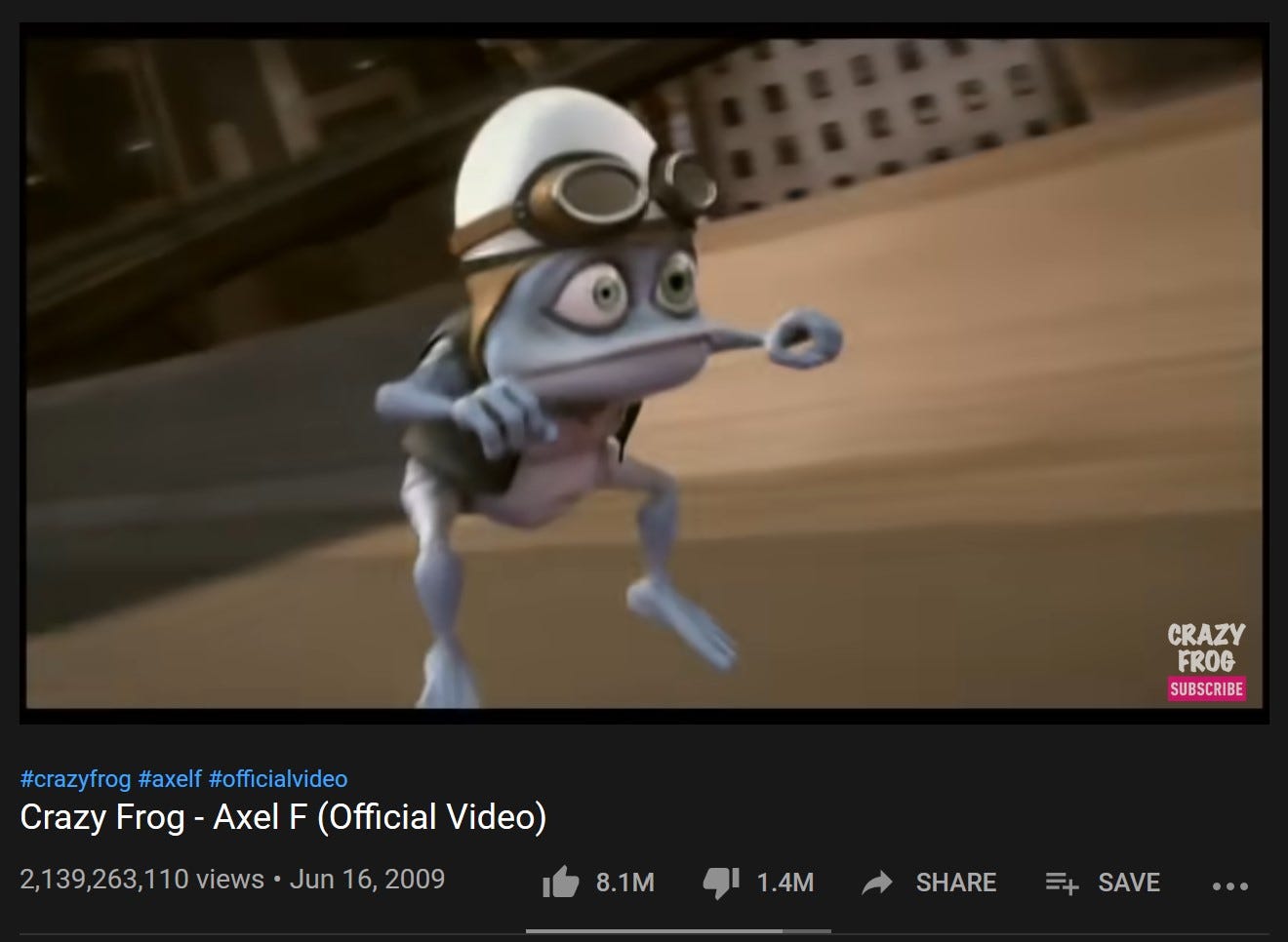 Crazy Frog - Crazy Frog In The House (Official Video) 