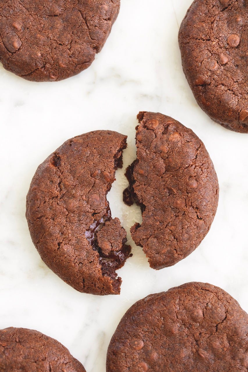 Chocolate Truffle Cookies by Rose Levy Beranbaum
