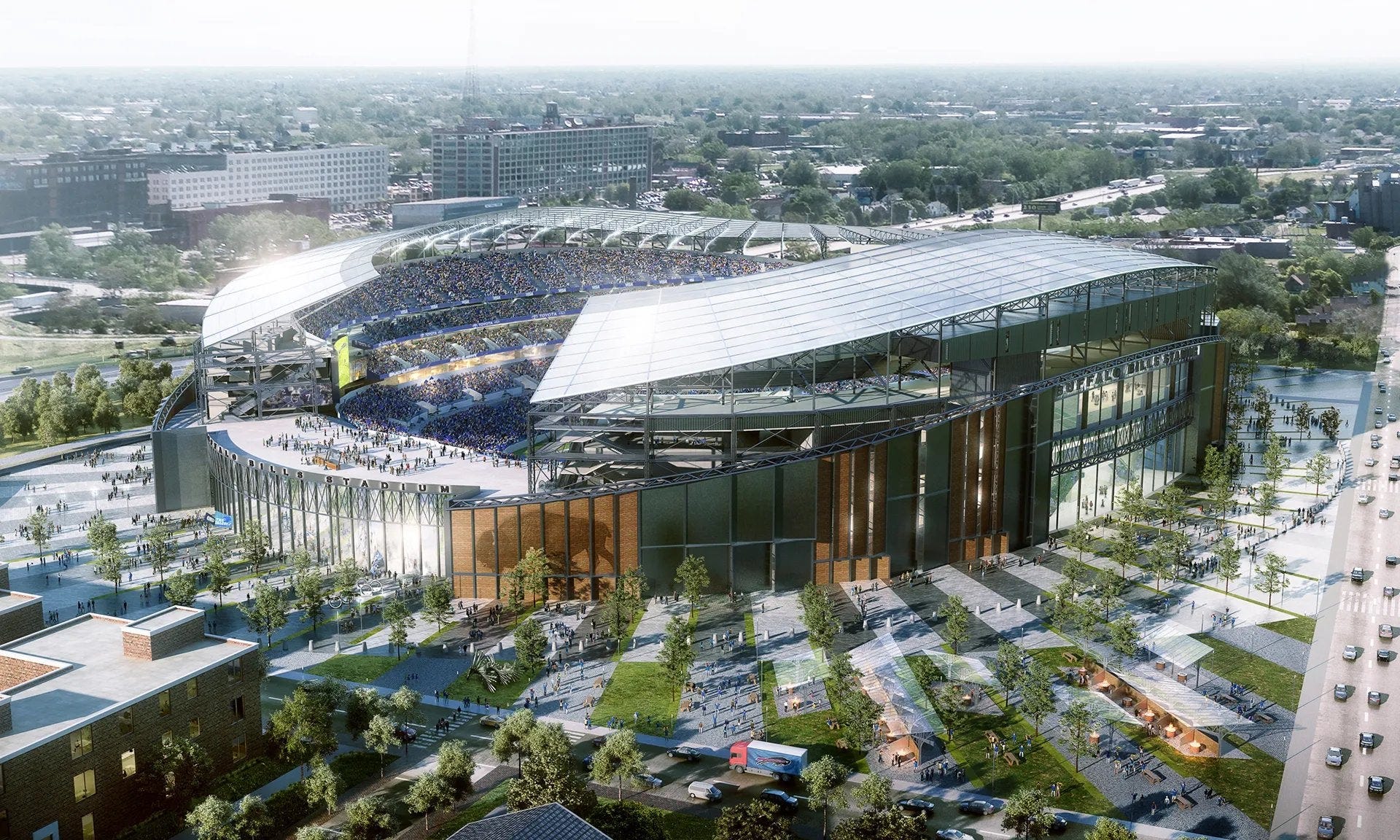 Buffalo Bills Stadium - Information, Renderings and More of a future Buffalo  Bills NFL stadium