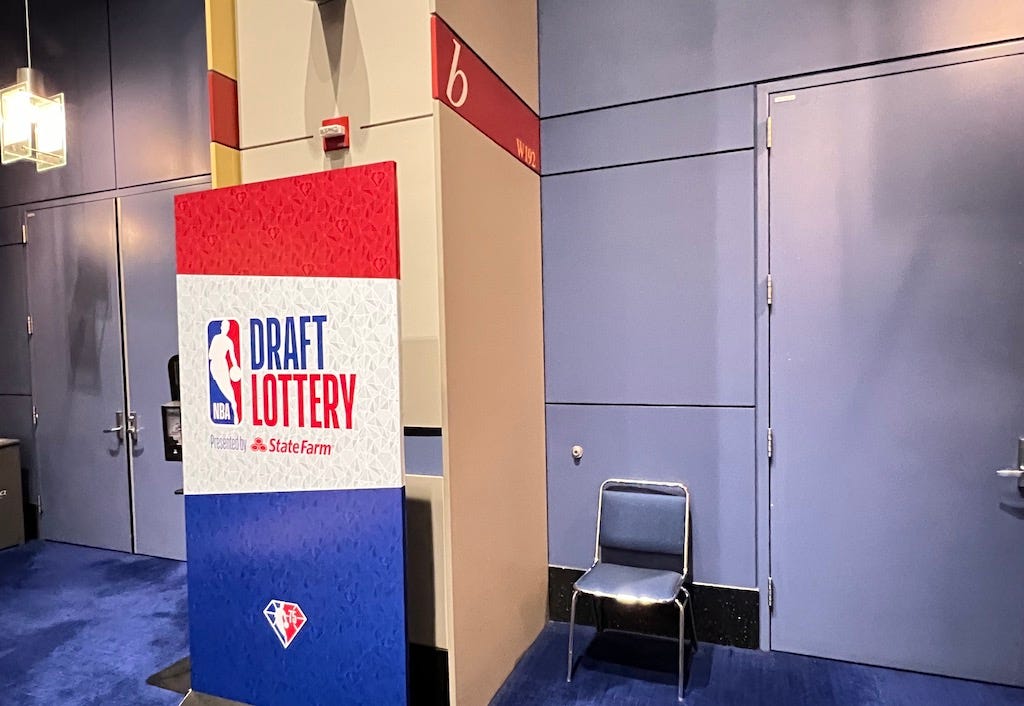 NBA draft lottery: The 14 ping pong balls behind the No. 1 pick
