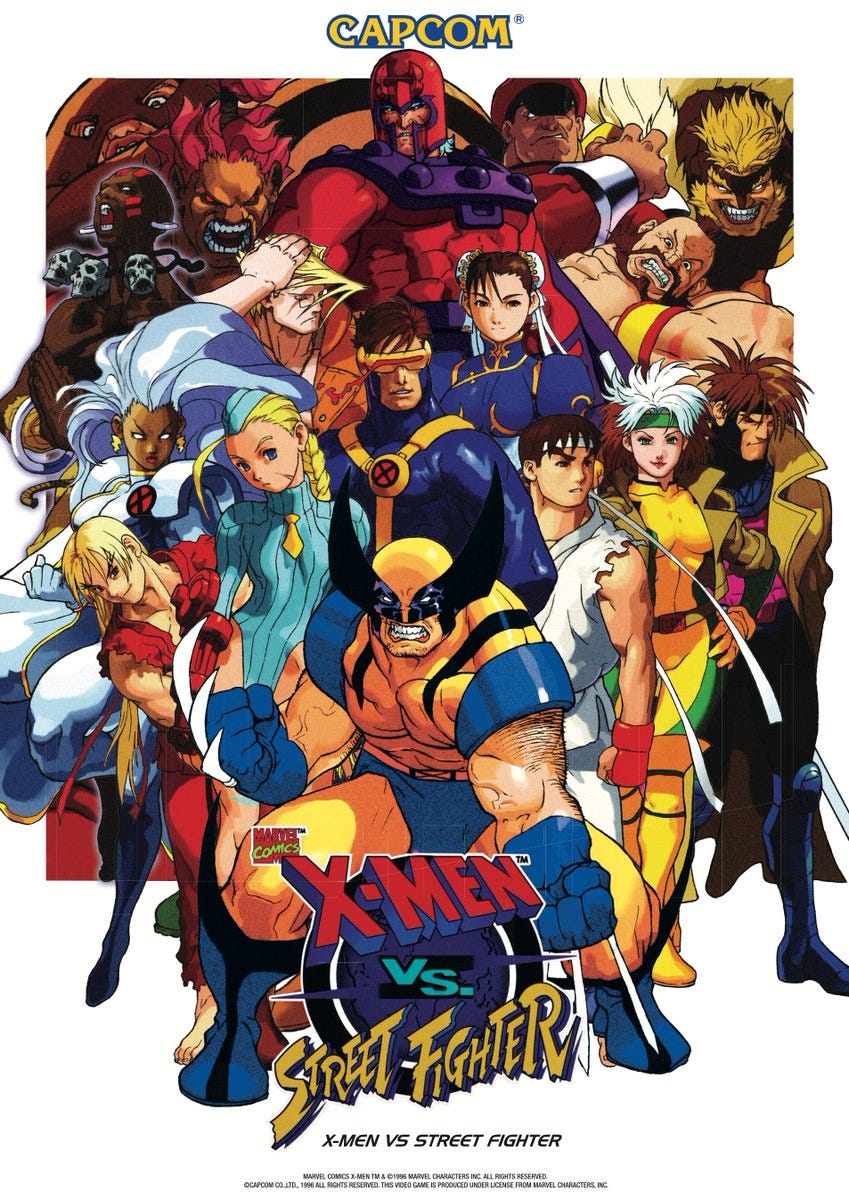 Marvel vs. Capcom: Clash of Super Heroes, Street Fighter Wiki