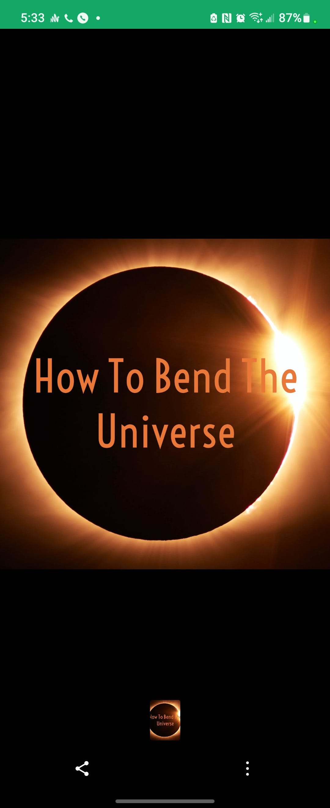 How To Bend The Universe 