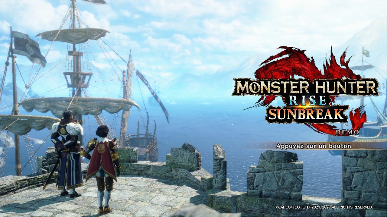  Monster Hunter Rise + Sunbreak set (Nintendo Switch) : Video  Games