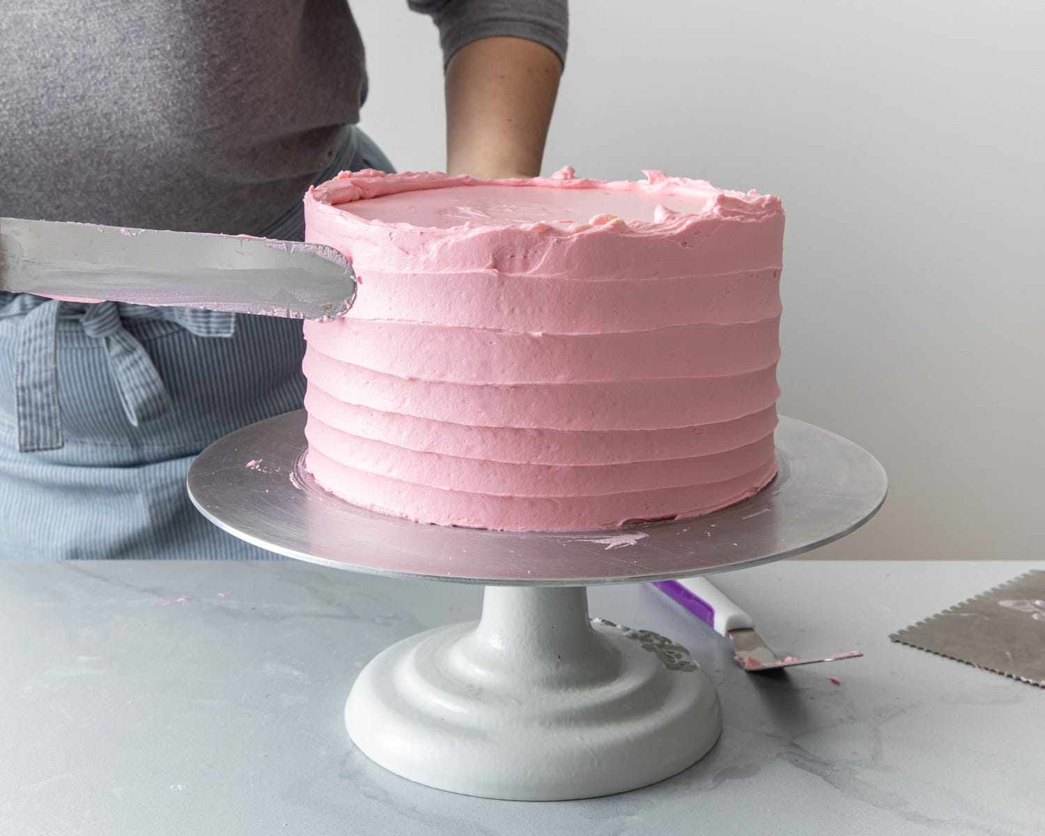 Plain Buttercream Cake – Cakery New Zealand