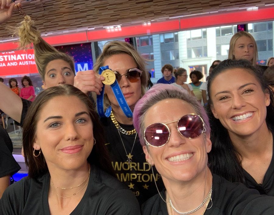 How USWNT's Alex Morgan works behind scenes to be power player