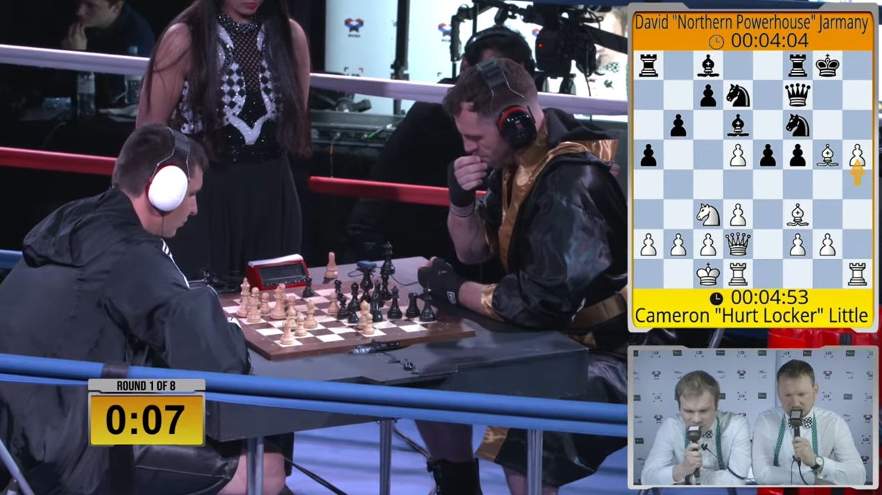 Kasparov em ação! 