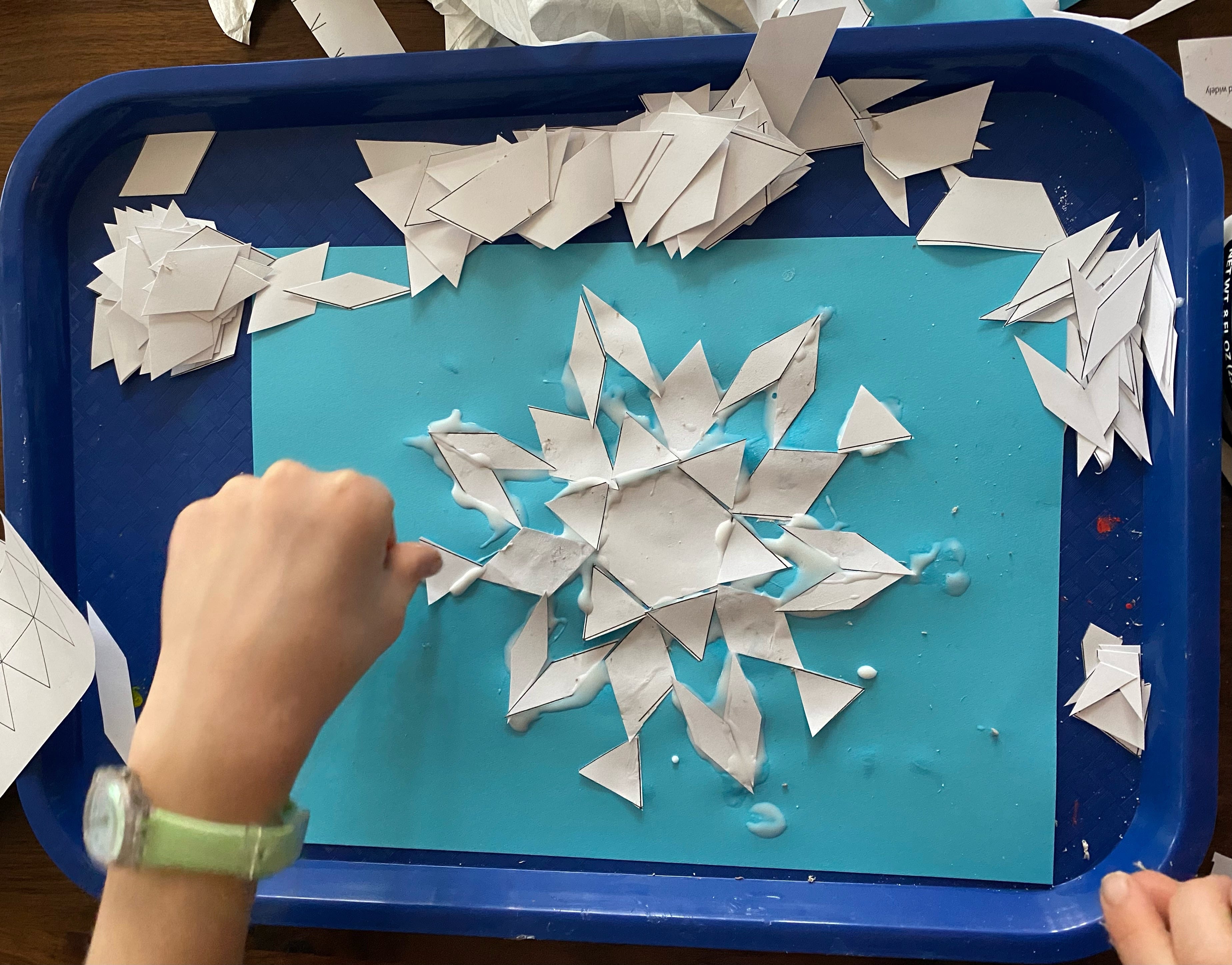 Fetching Snowflake Stencil