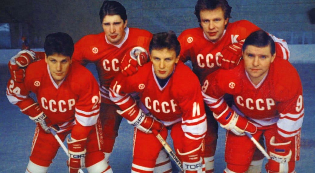Vladimir Konstantinov, Soviet Red Army, Hockey