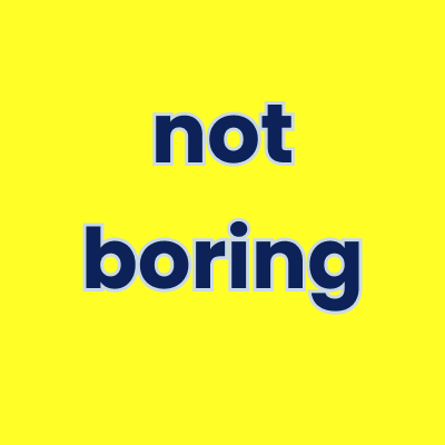 Artwork for Not Boring by Packy McCormick