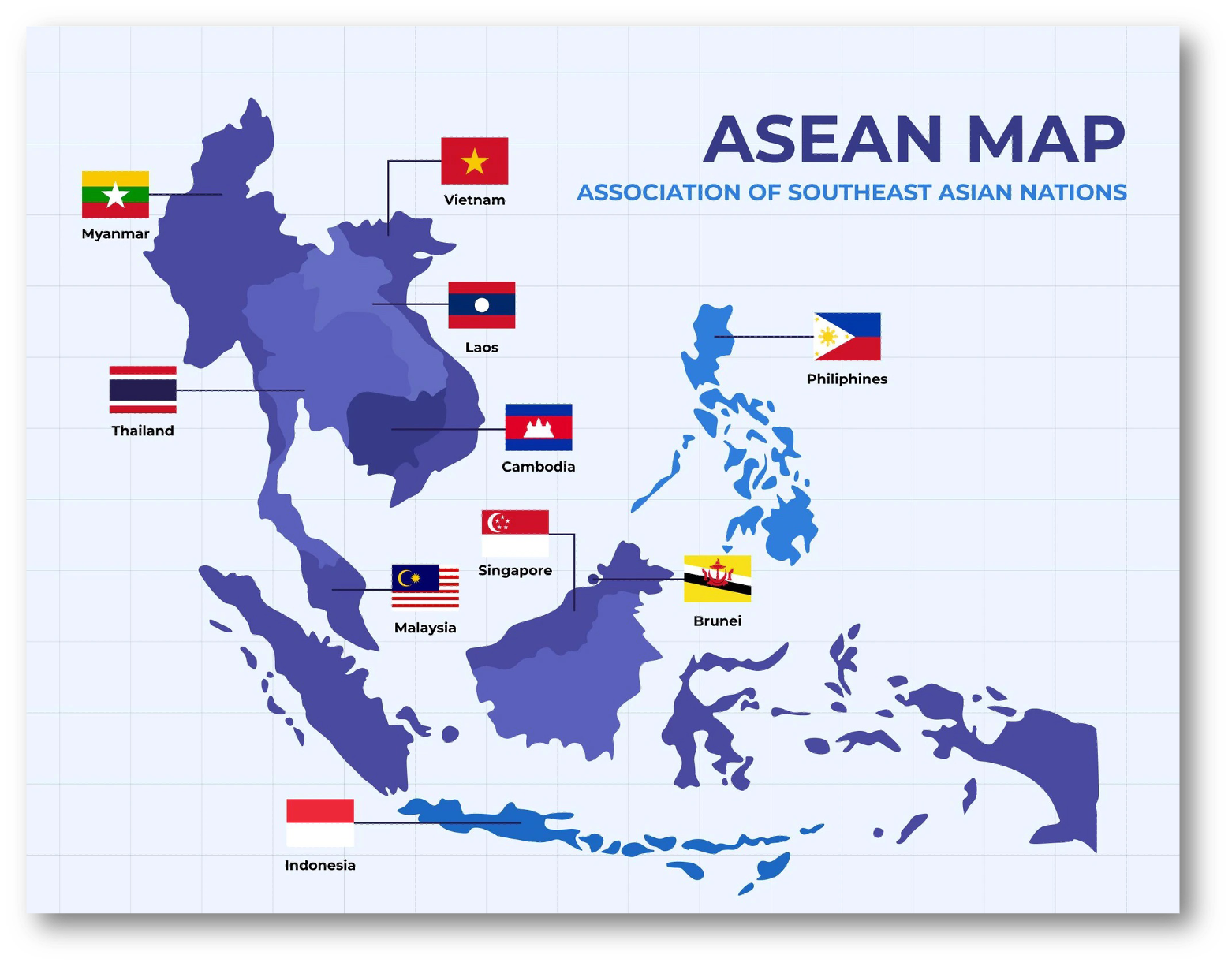 Филиппины индонезия малайзия. Страны входящие в АСЕАН контурная карта. АСЕАН 5. Все страны АСЕАН.