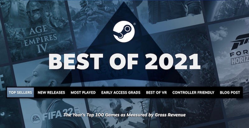 The best selling Steam games, and most played games, of 2021 - Polygon