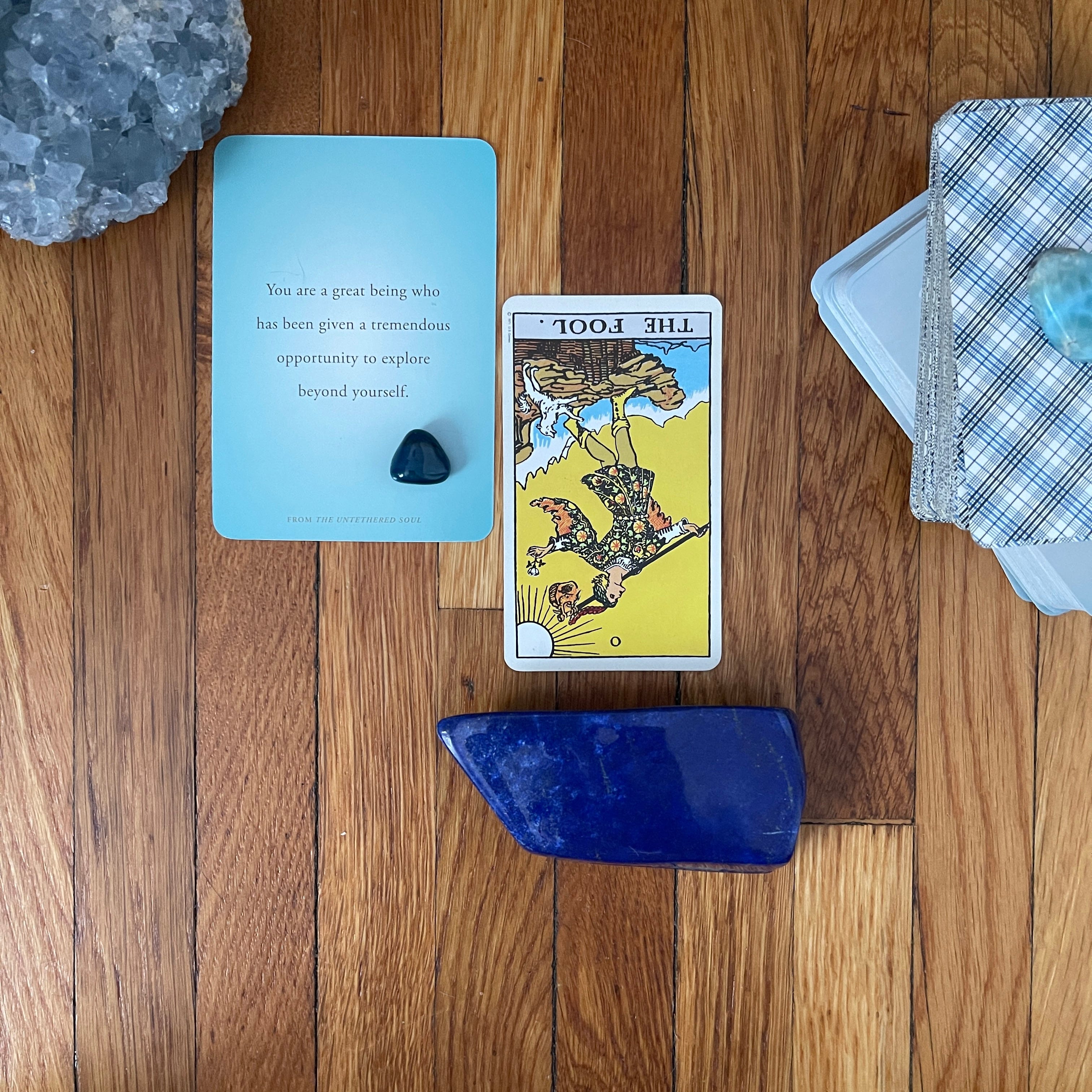 Old school deck by Natalie Joanne The Sacred Path