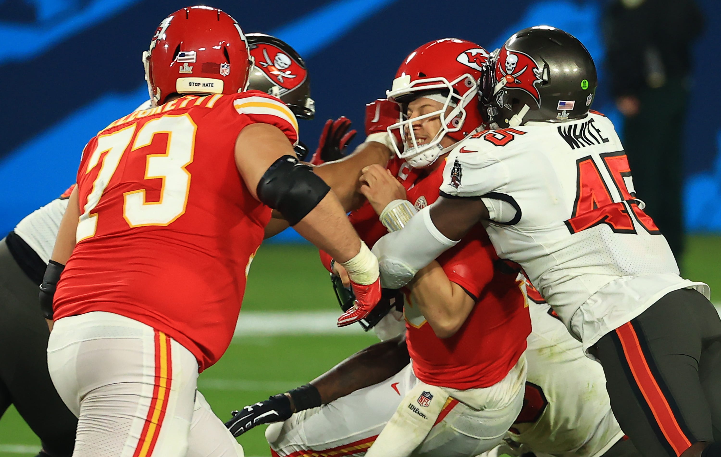 BBC Sport - Super Bowl, LV, Kansas City Chiefs v Tampa Bay Buccaneers