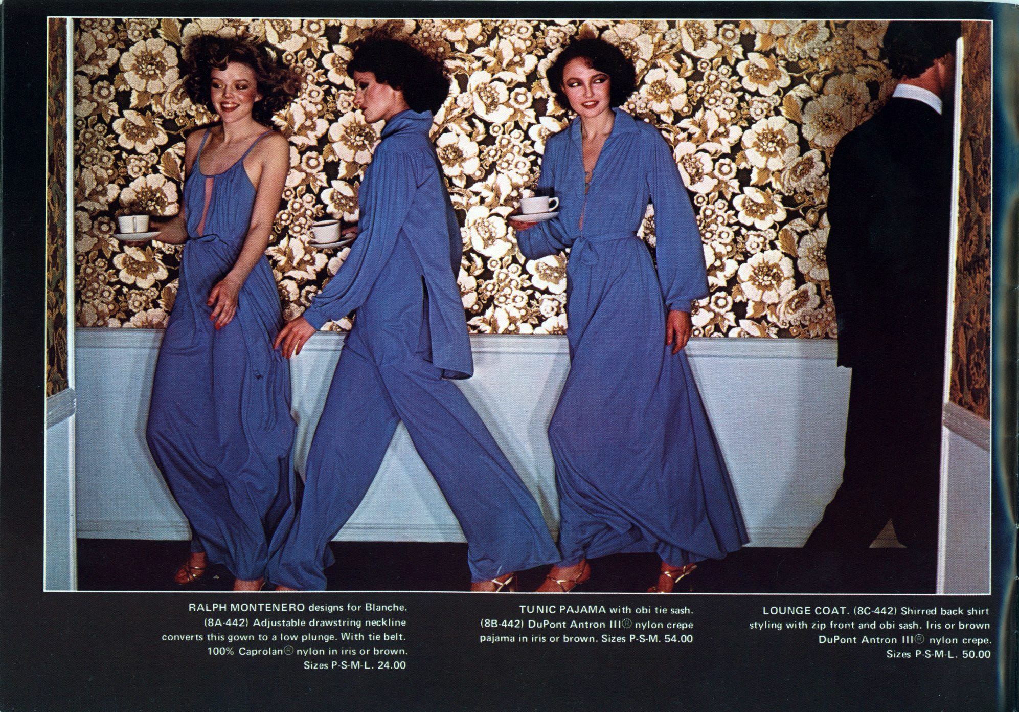 PRINT AD 1974 DuPont Antron III Lycra Underwear Bra Panties