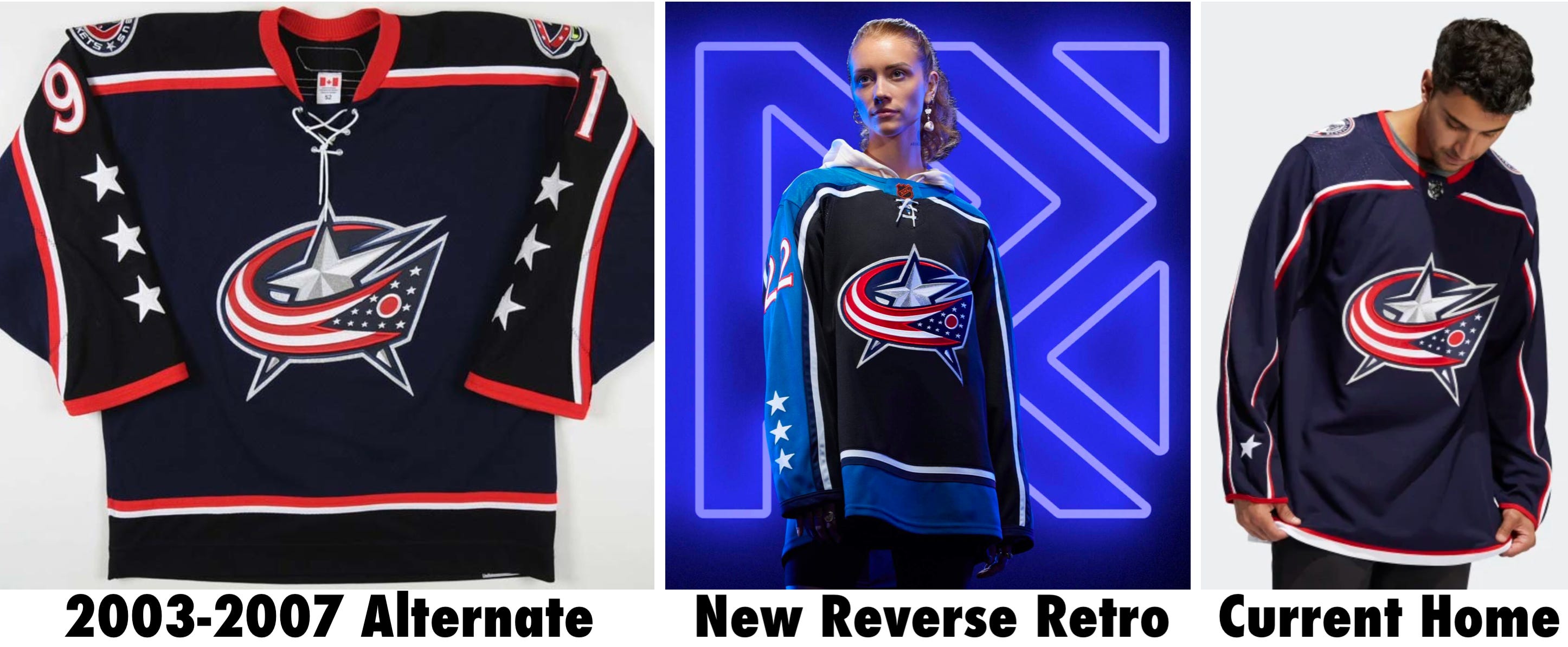 Columbus Blue Jackets unveil new Reverse Retro jersey