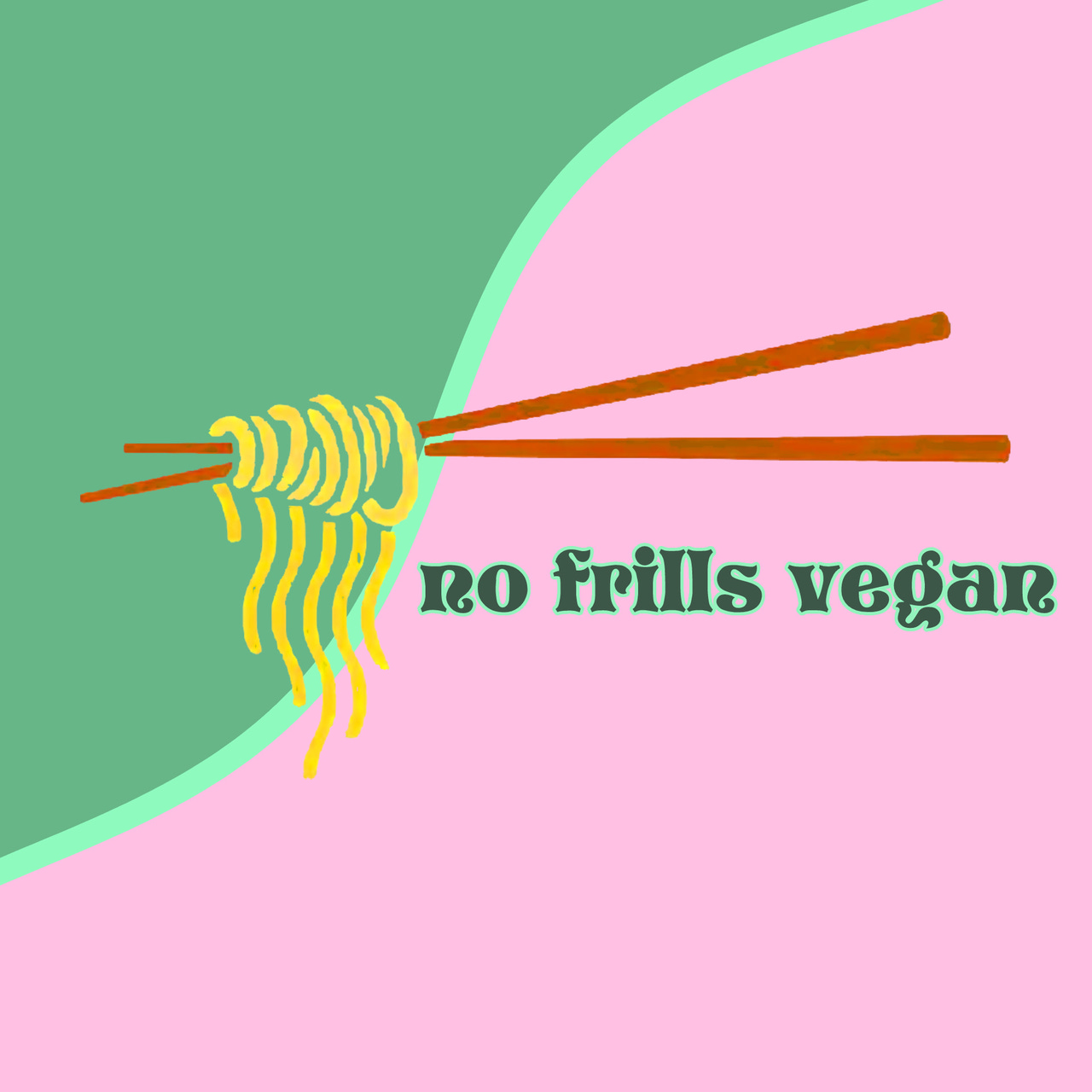 Artwork for no frills vegan 