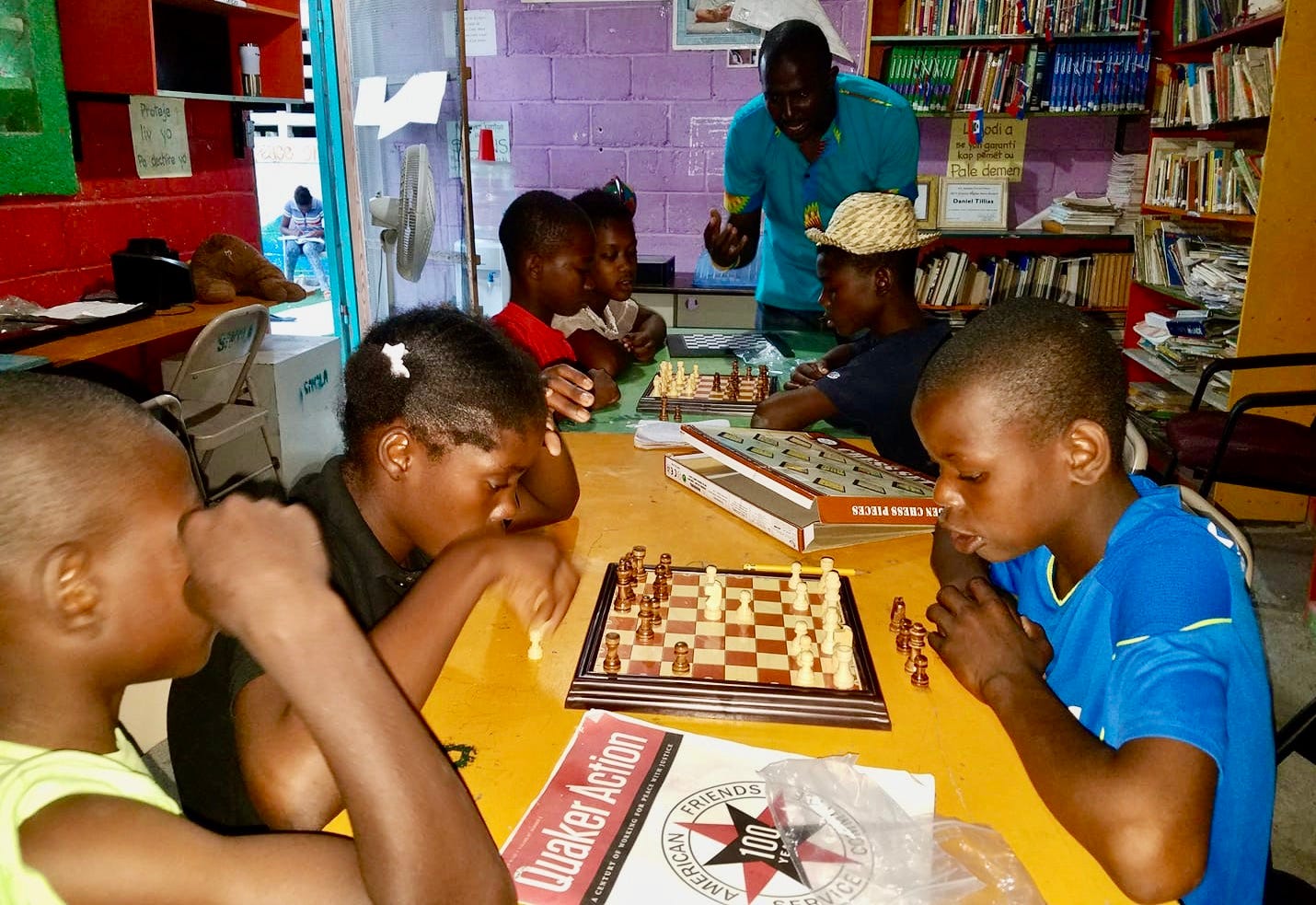 The comforts of chess at SAKALA - by Nancy Young