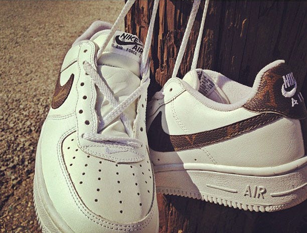 Are you a fan of the Supreme x Louis Vuitton x Nike Air Force 1