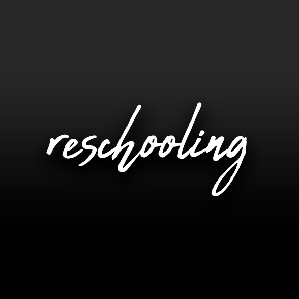 Reschooling // Weekly News from the SDE Community