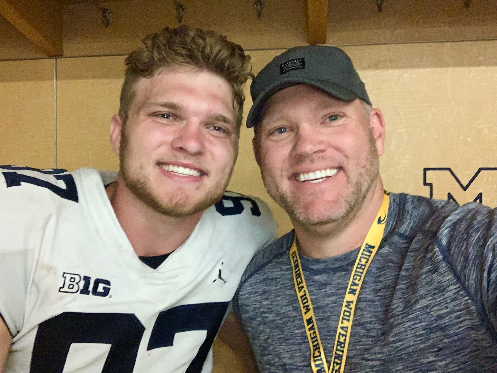 Catching Up with the Hutchinsons: Michigan's First Father-Son Football  All-Americans