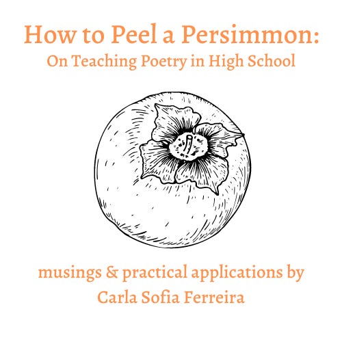 Artwork for How To Peel A Persimmon: On Teaching Poetry in High School