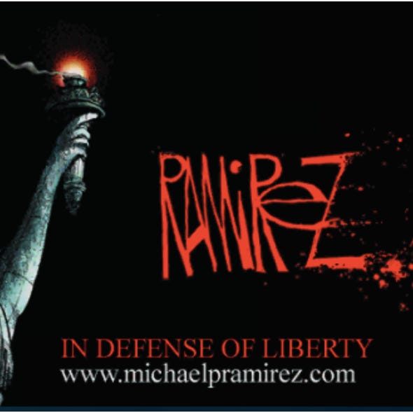 Artwork for Michael Ramirez Newsletter