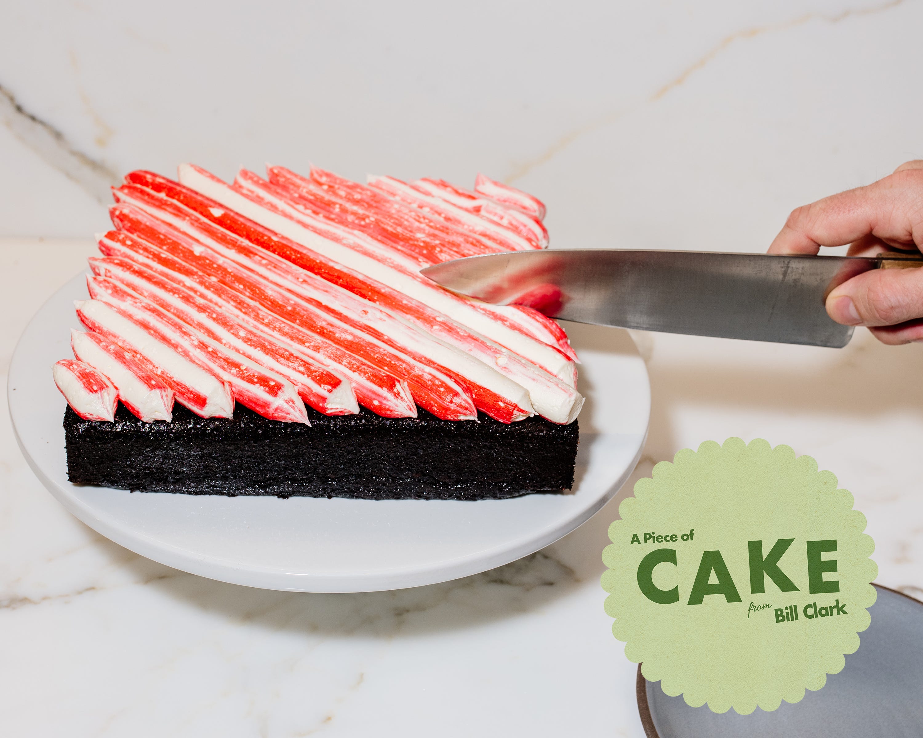 Candy Cane Cake with Peppermint Bark Apples | THE ROAD TO HONEY