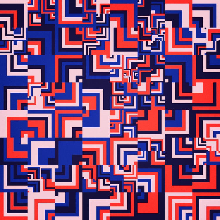 Floor is Rising - Generative Art Part 2 - by TheReadingApe
