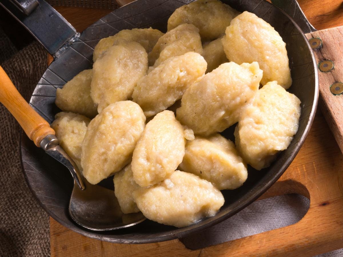 Klubb Recipe - Norwegian Potato Dumplings - Ramshackle Pantry