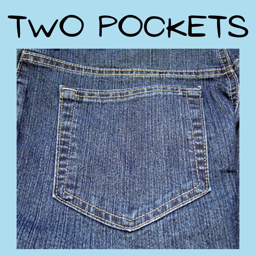 Two Pockets logo