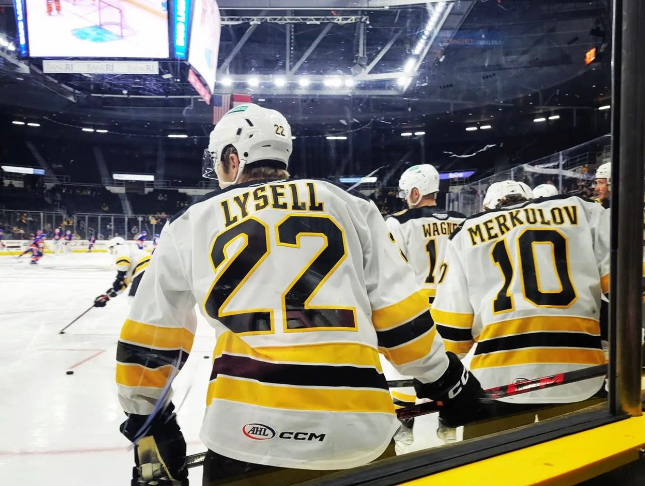 Fabian Lysell Scores First Career AHL Goal For The P-Bruins Friday Night