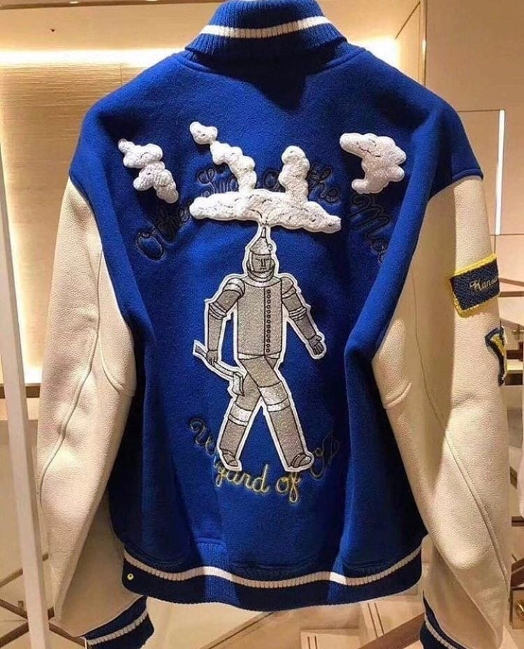 Louis Vuitton 2019 Curved Wizard of Oz Varsity Varsity Jacket