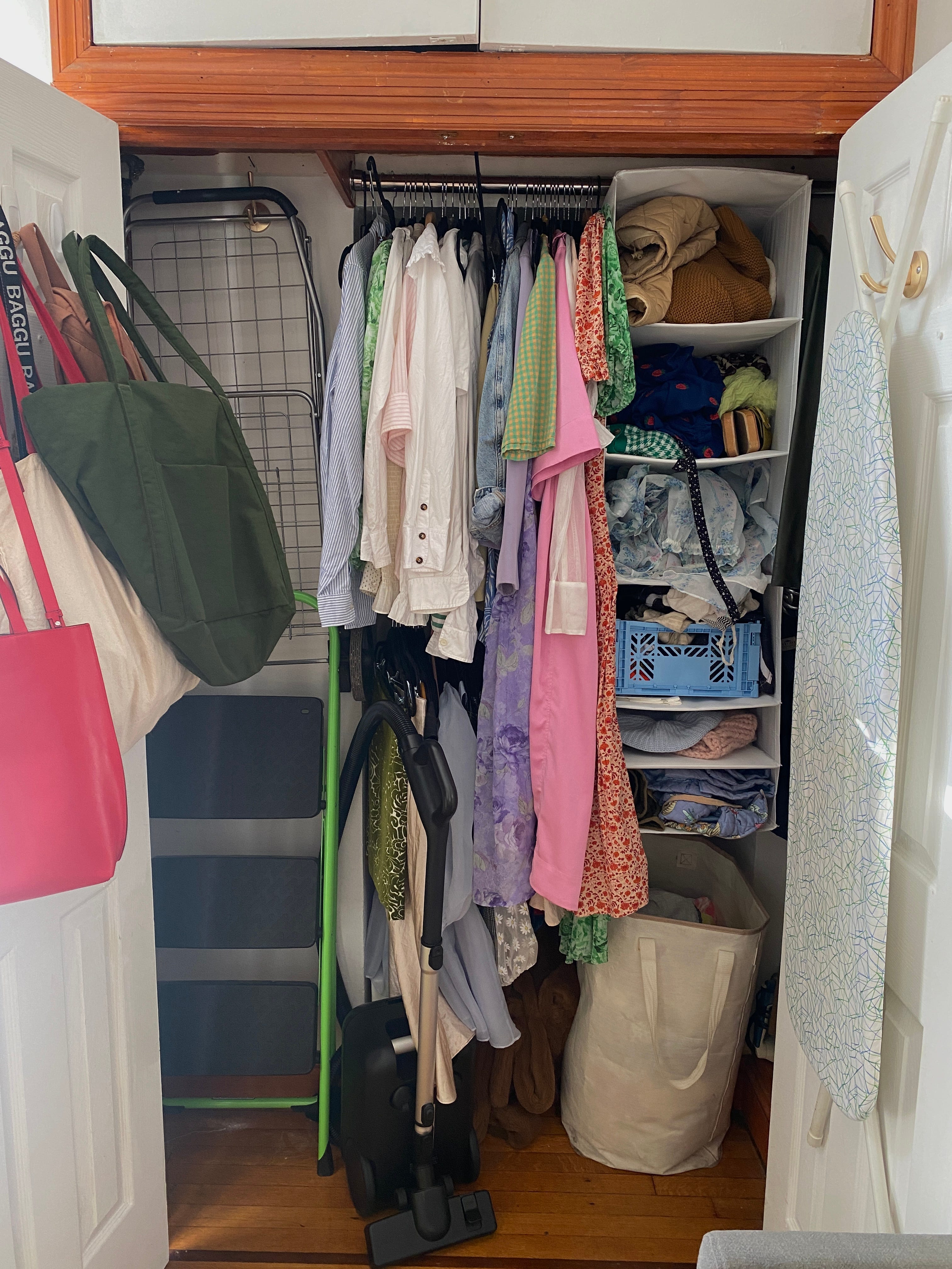 Organizing a Small Bedroom Closet - Organization Obsessed